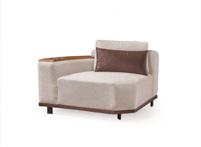 Beige modular sofa designer corner sofas living room luxurious upholstered couches